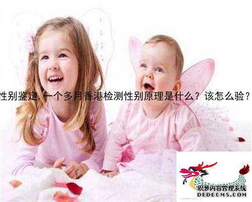 深圳申请胎儿性别鉴定,一个多月香港检测性别原理是什么？该怎么验？我来告
