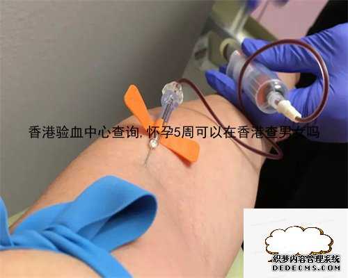 香港验血中心查询,怀孕5周可以在香港查男女吗